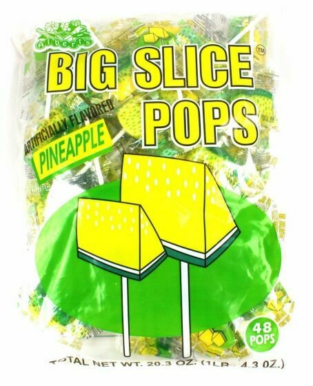Slice Pops Suckers 48ct     Pineapple