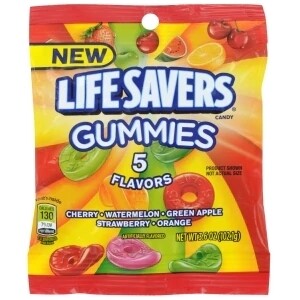 Peg Bags     Lifesavers Gummies 5-Flavor Big Bag