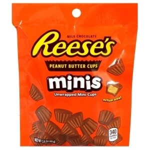 Peg Bags     Reese's Peanut Butter Cups