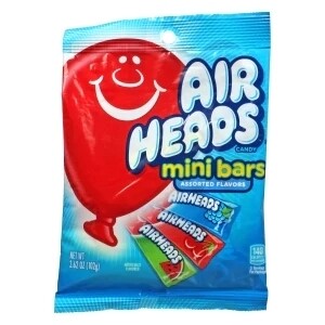 Peg Bags     Airheads Mini Bars
