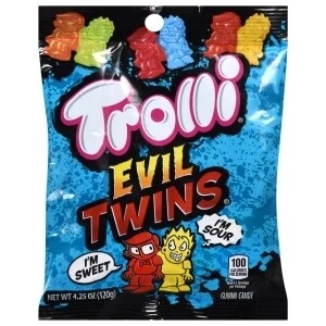 Trolli Peg Bags     Evil Twins
