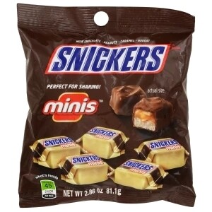 Peg Bags     Snickers