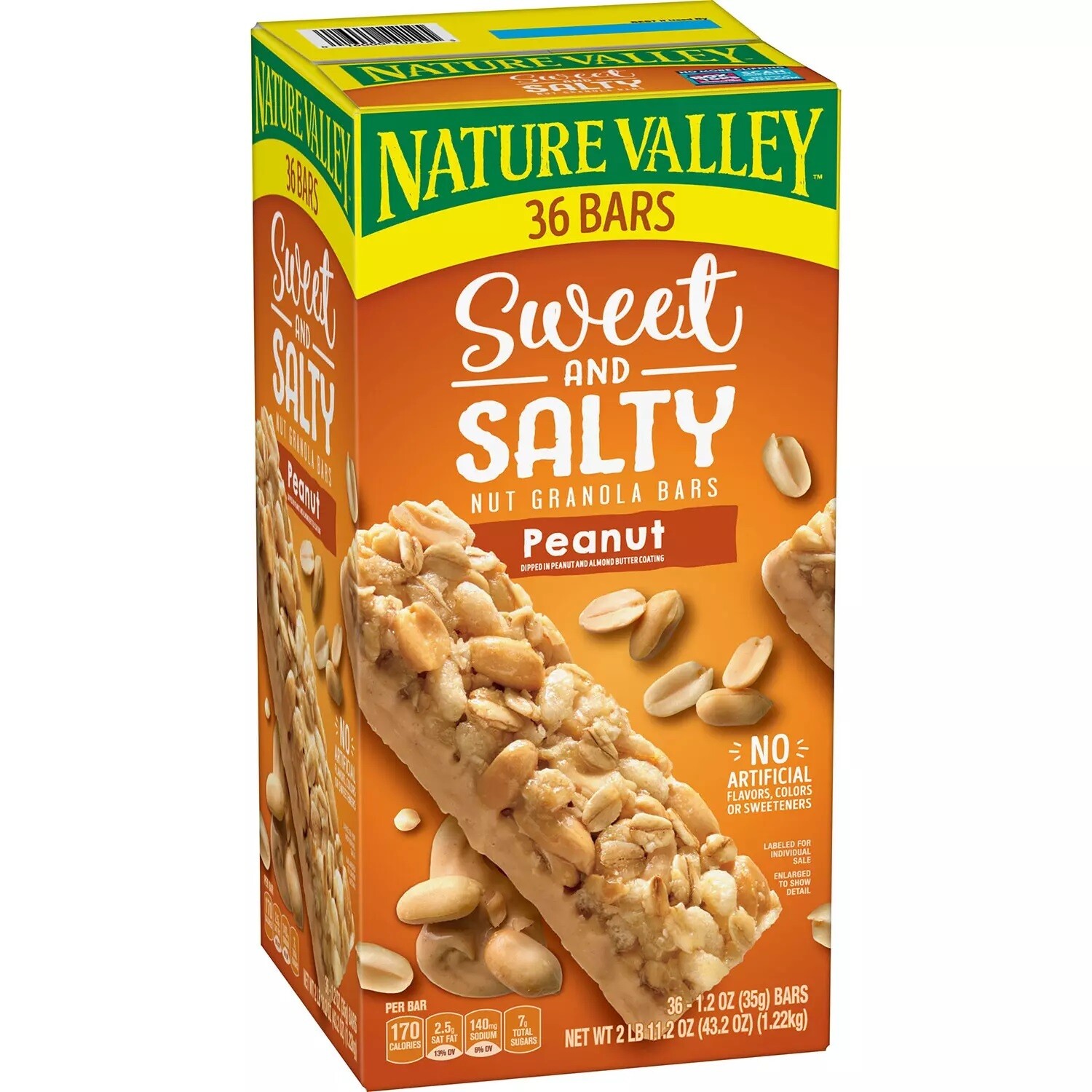 Nature Valley Sweet and Salty Peanut Granola Bars 48ct