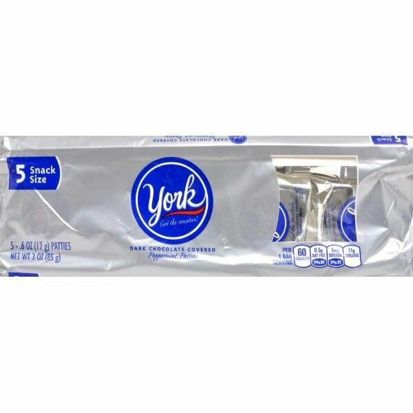Fun Size Candy     York Peppermint Patties 5ct
