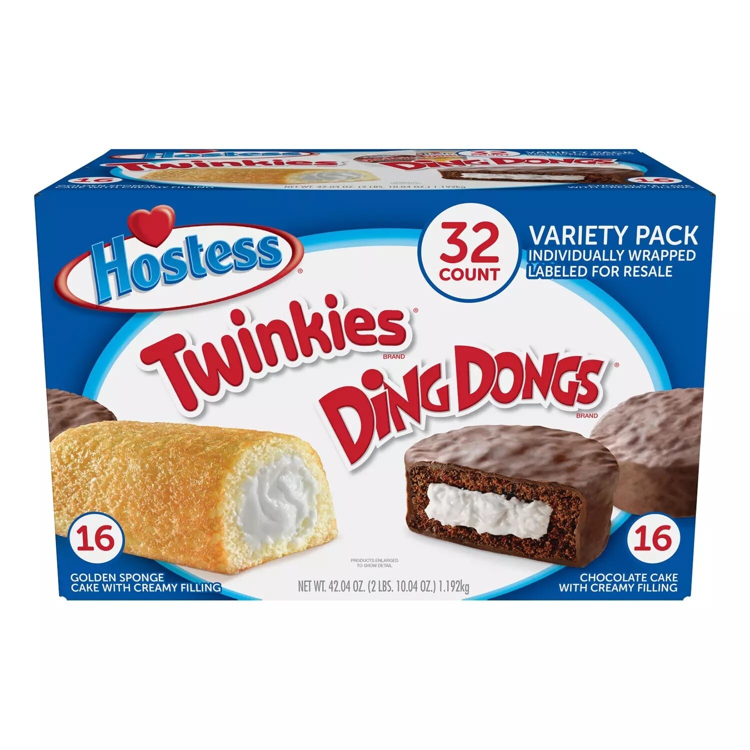 Hostess -    Twinkies/Ding Dongs Club Pack 32ct