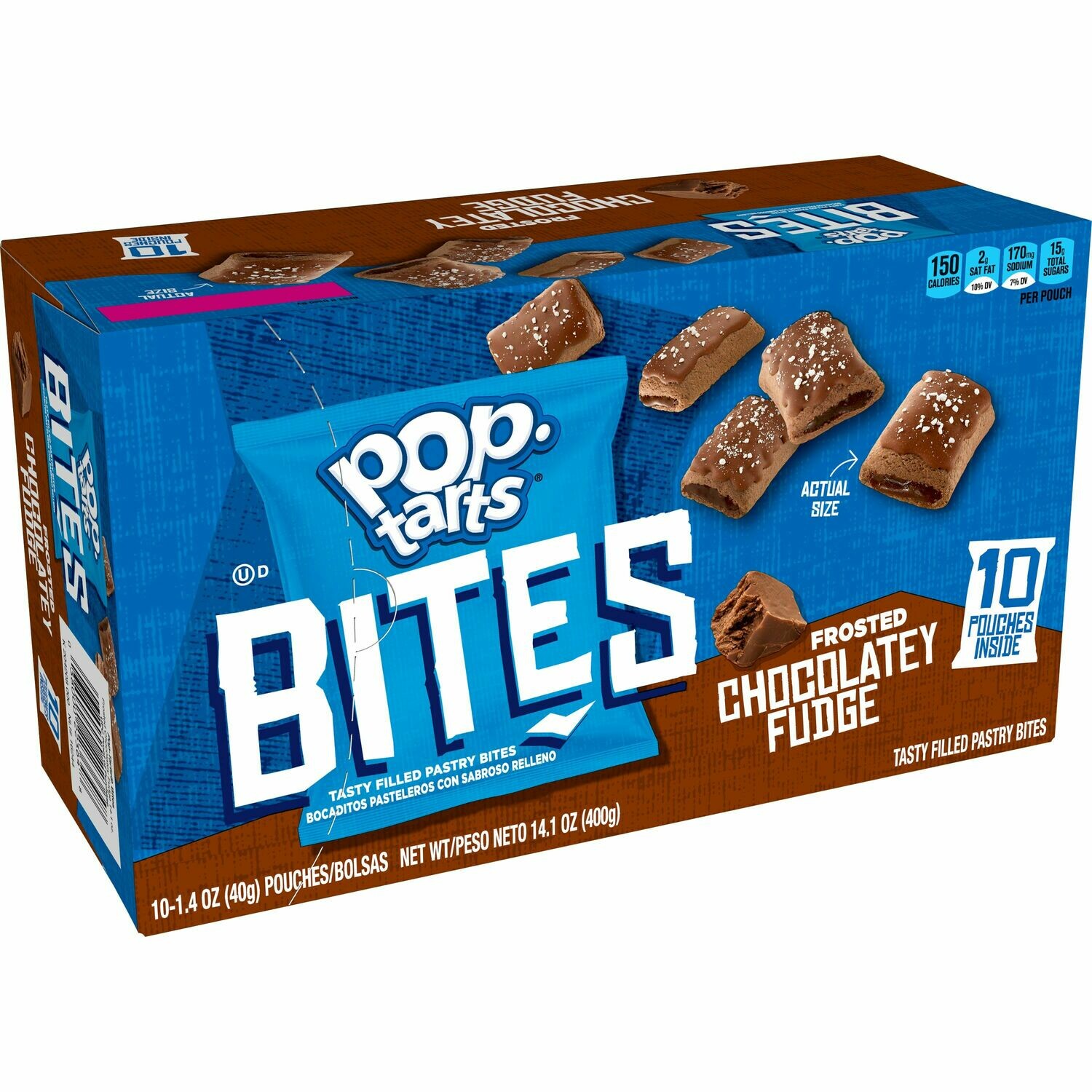 Pop Tart Bites - Frosted Chocolatey Fudge