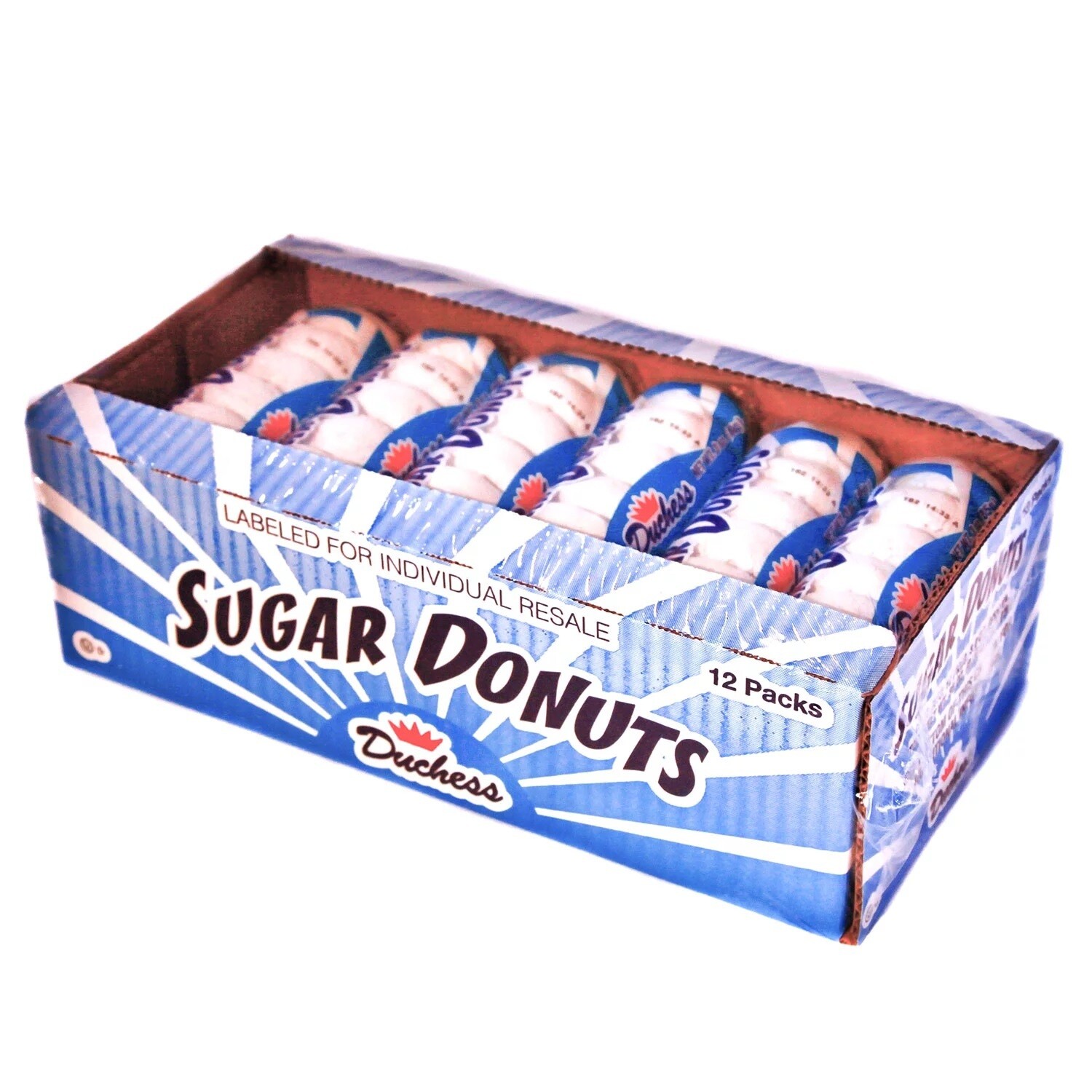 Donuts, mini 12ct (6 each) Powdered Sugar
