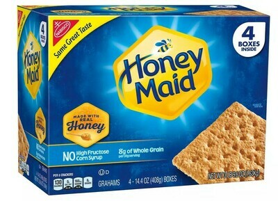Graham Crackers - Honey Graham Club Pack (4 boxes)