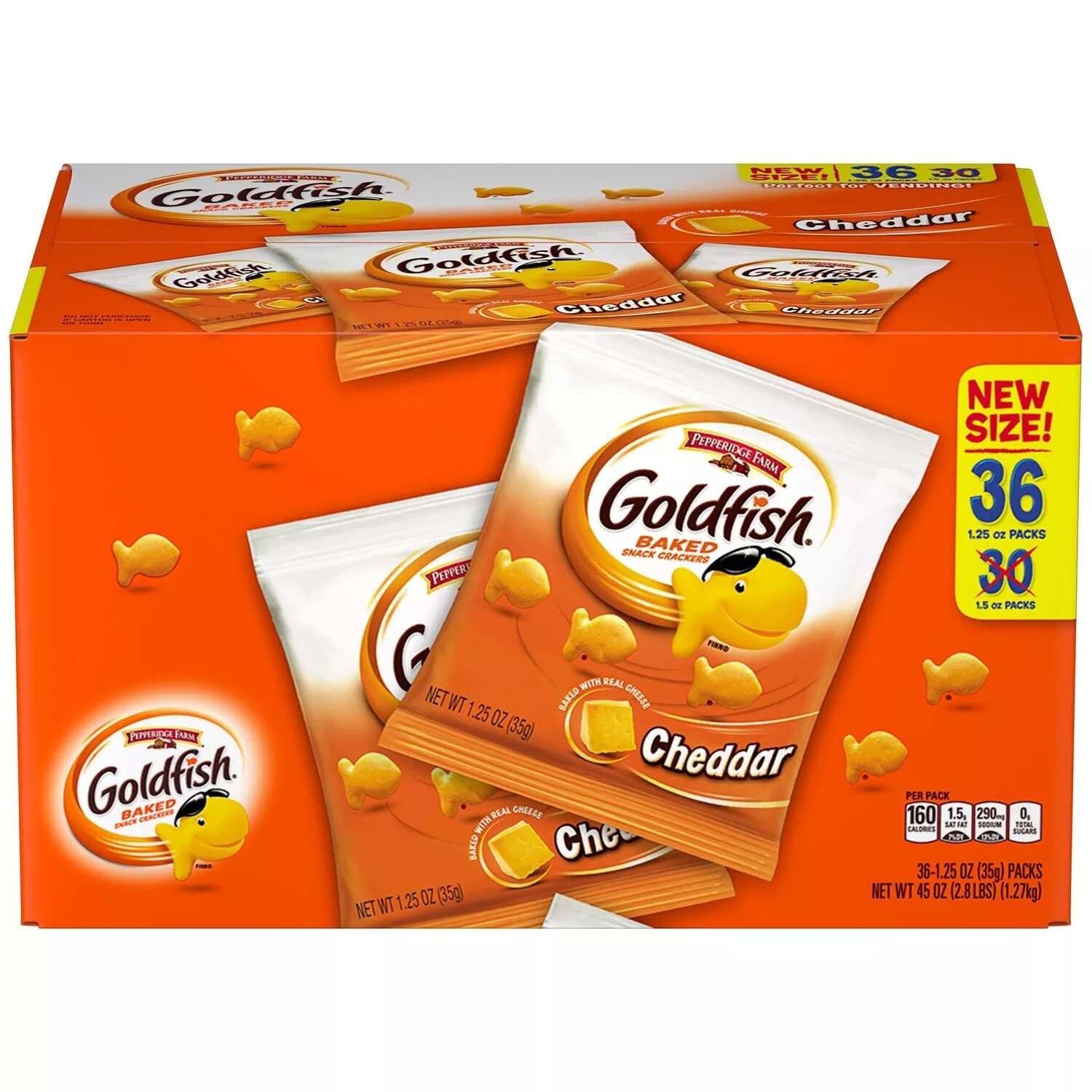 Goldfish Cheddar Club Pack 36ct