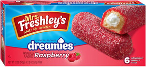 Mrs. Freshleys Dreamies, Raspberry 6ct