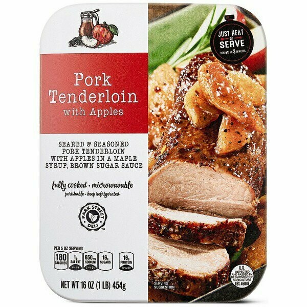 Park Street Deli Pork Tenderloin with Apples (seasonal)