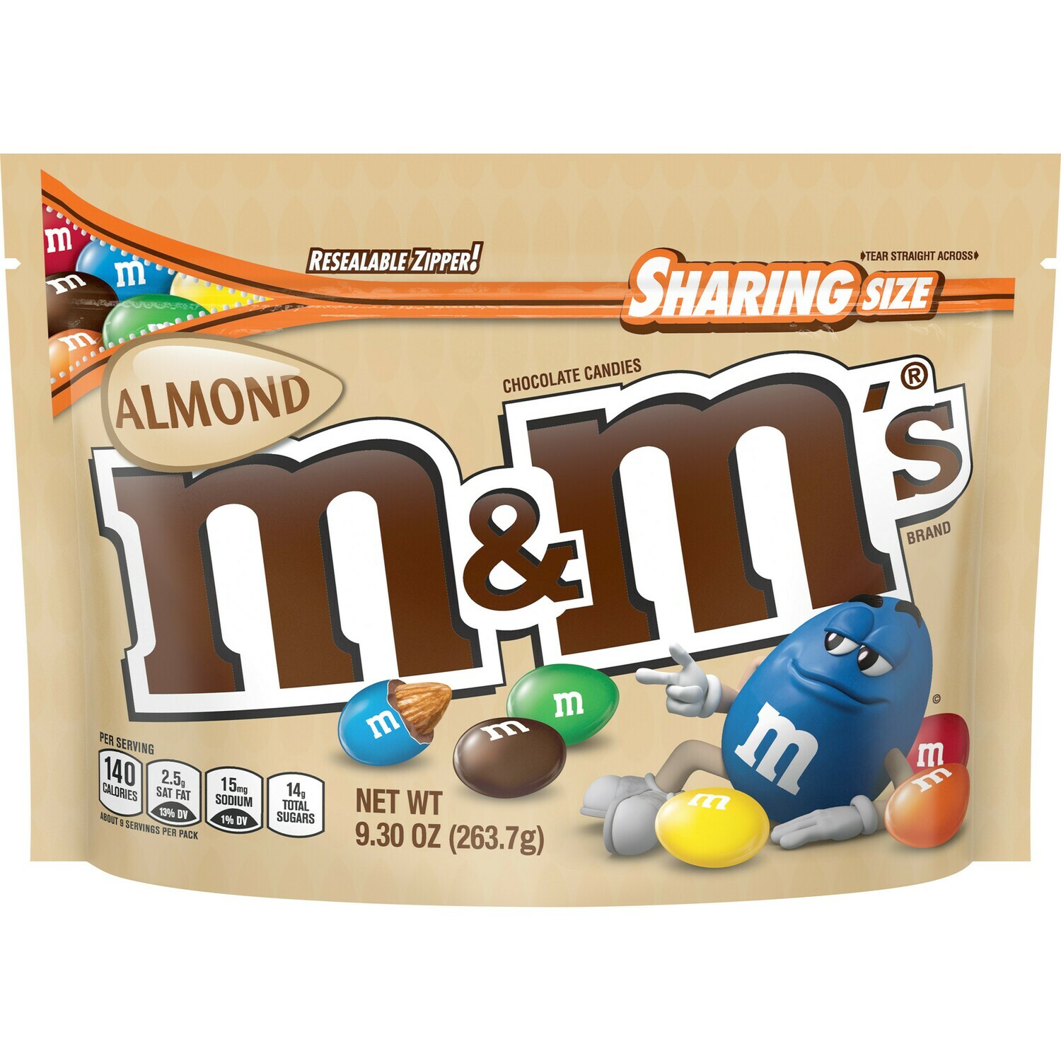 Share Pack M&M's Almond