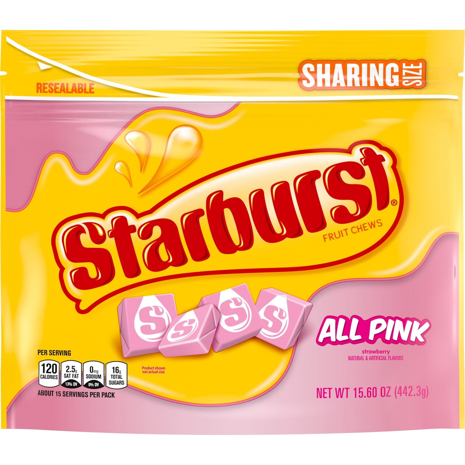 Share Pack    Starburst All Pink