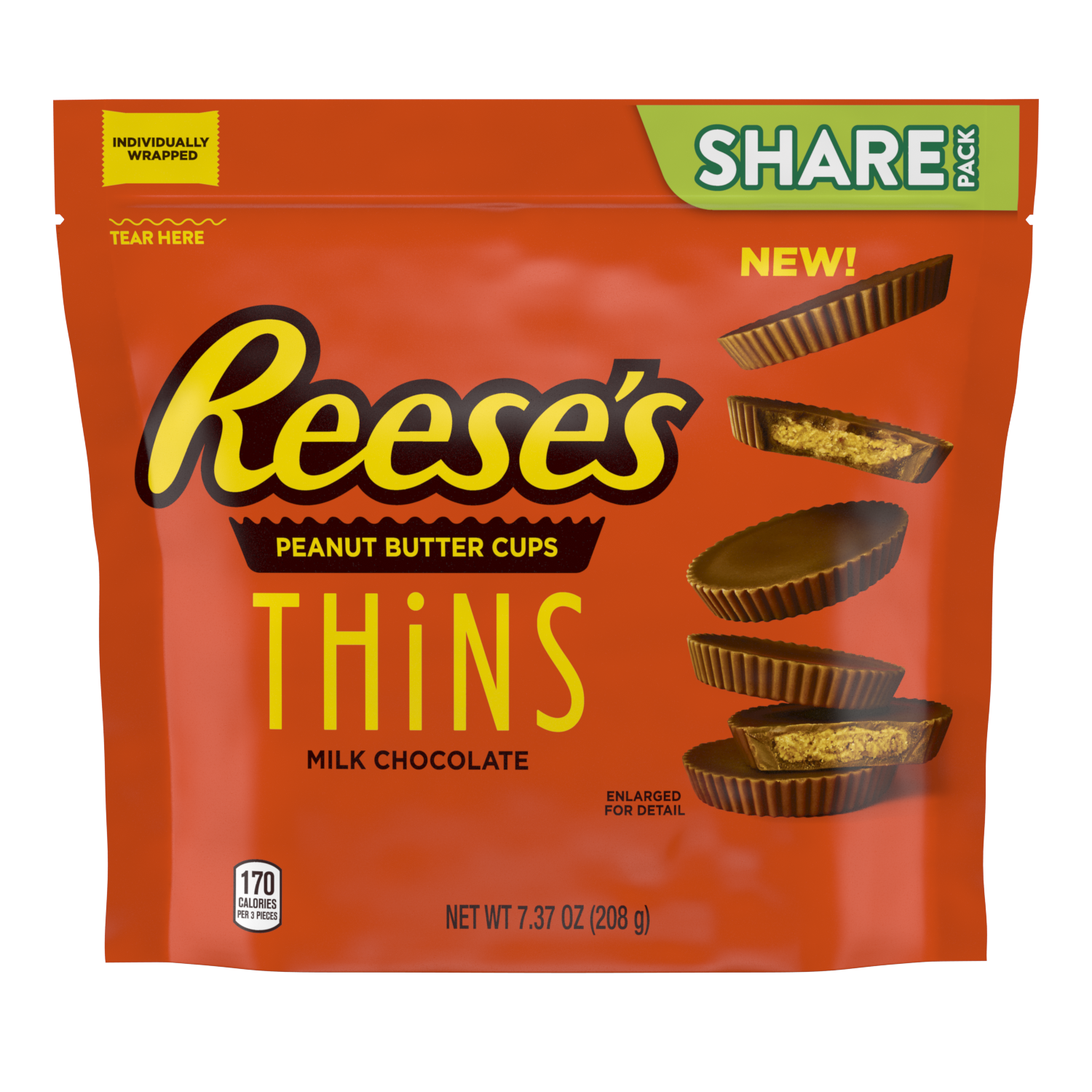 Share Pack    Reese's Peanut Butter Cups Thins