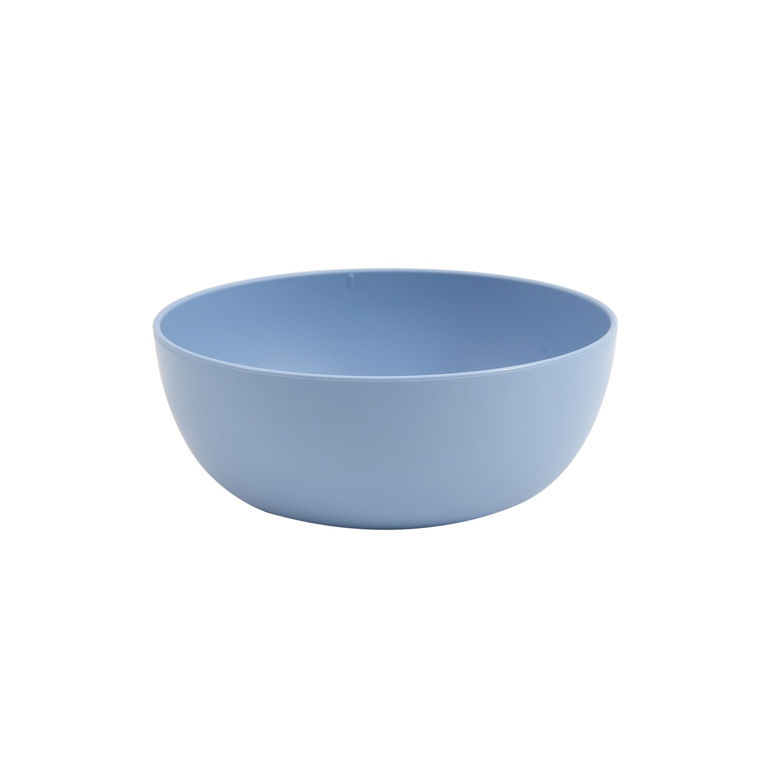 Mainstay 38oz blue plastic microwavable bowl