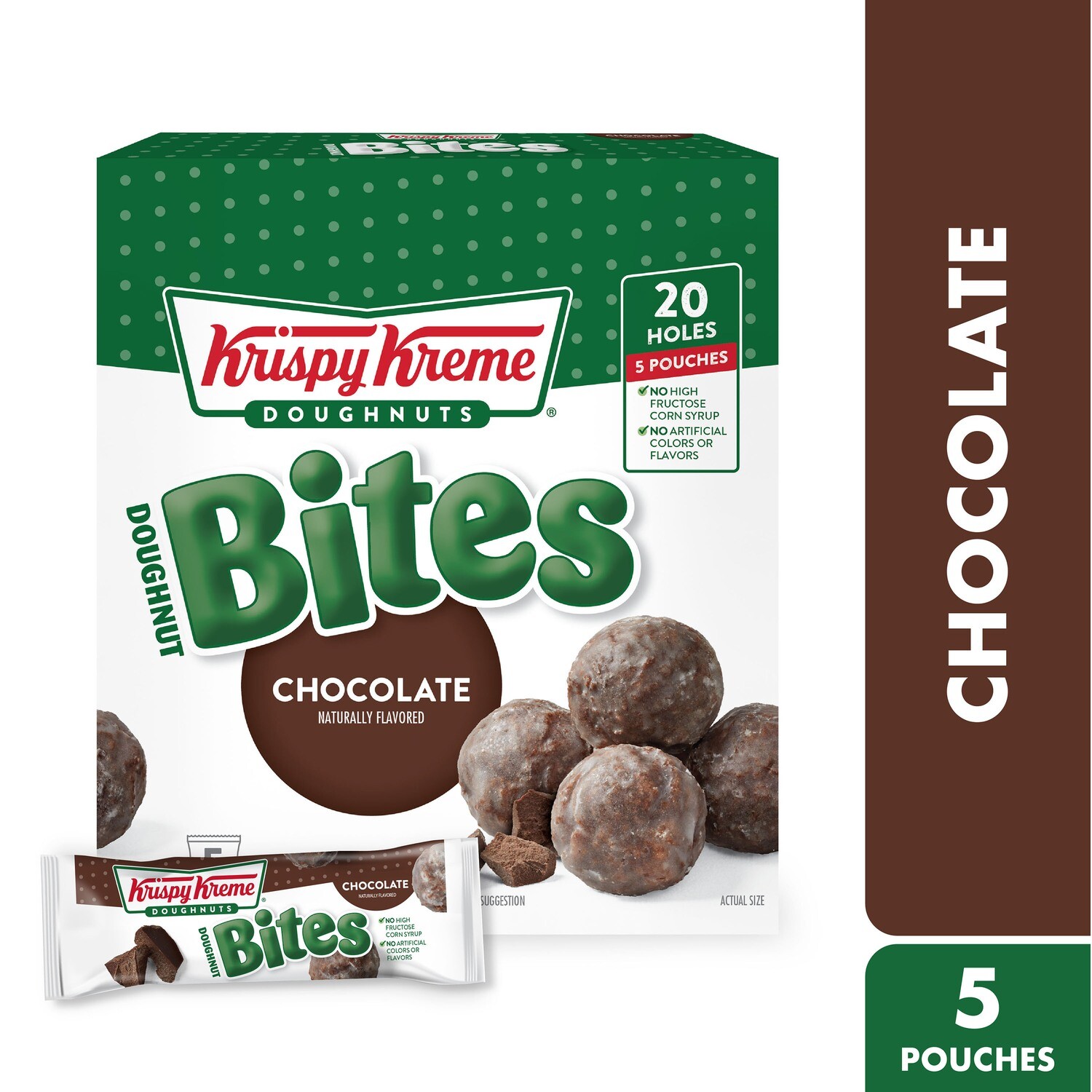 Krispy Kreme Donut Bites - Chocolate