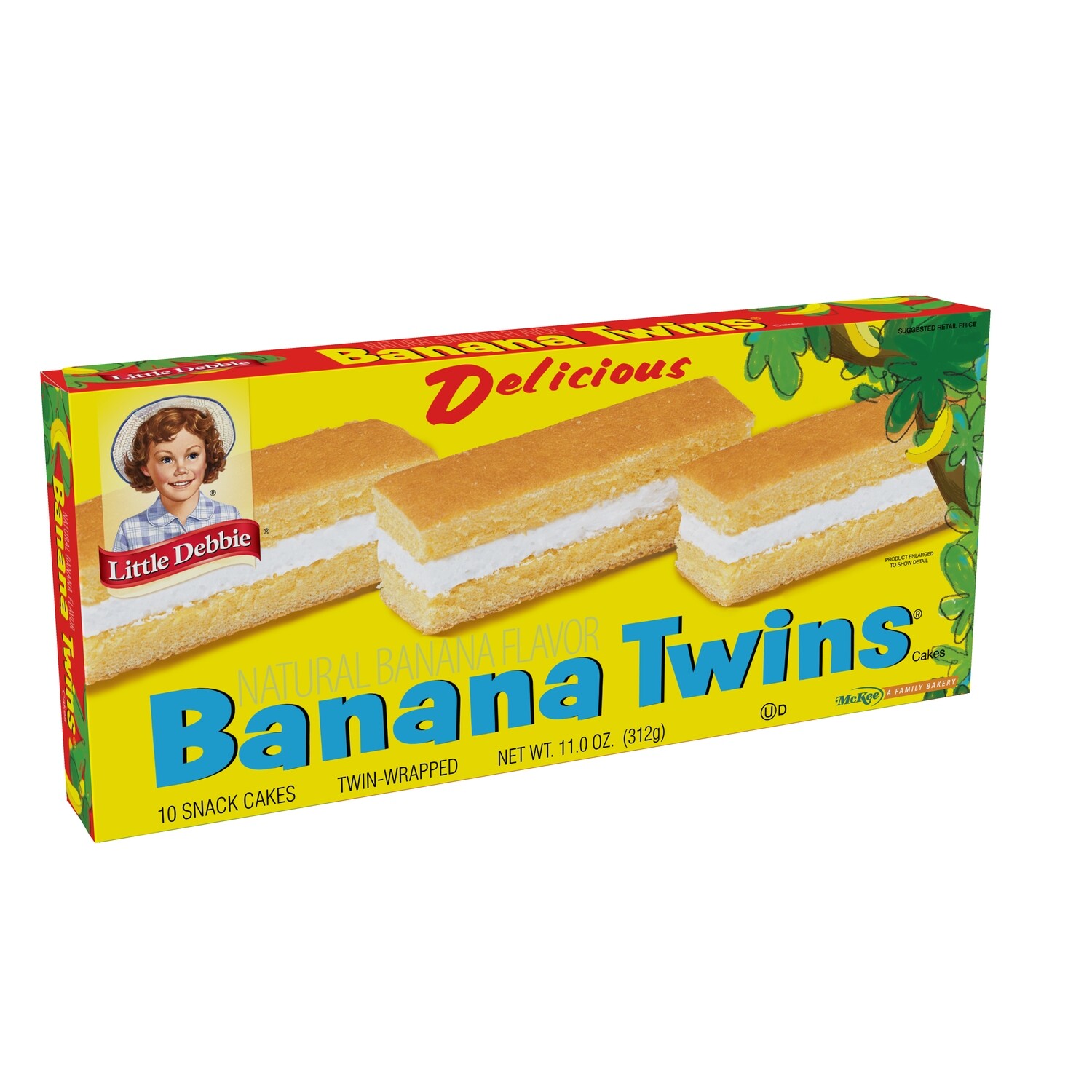 Little Debbies -    Banana Twins 10ct