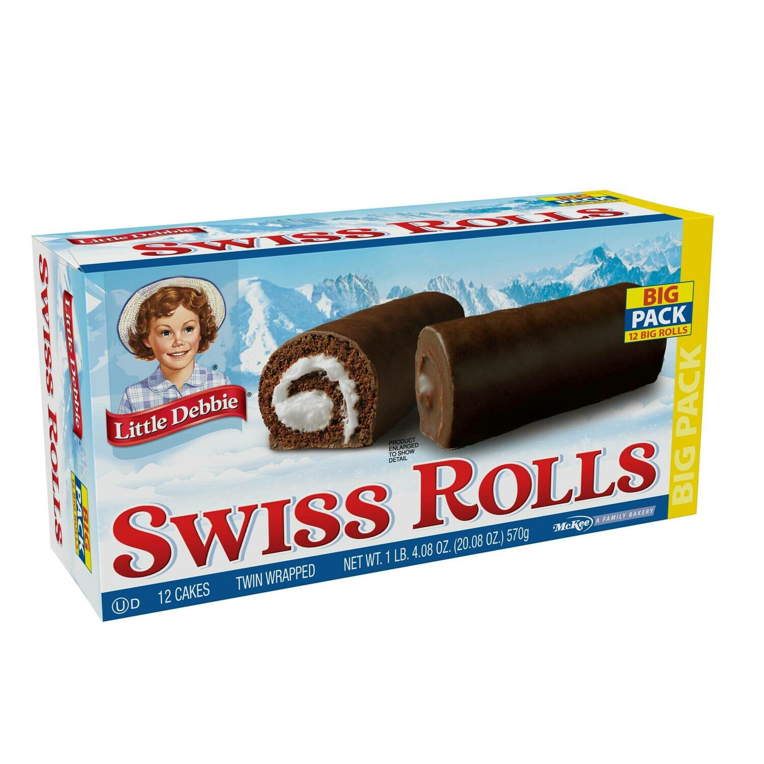 Little Debbies -    Swiss Rolls Big Pack 12ct