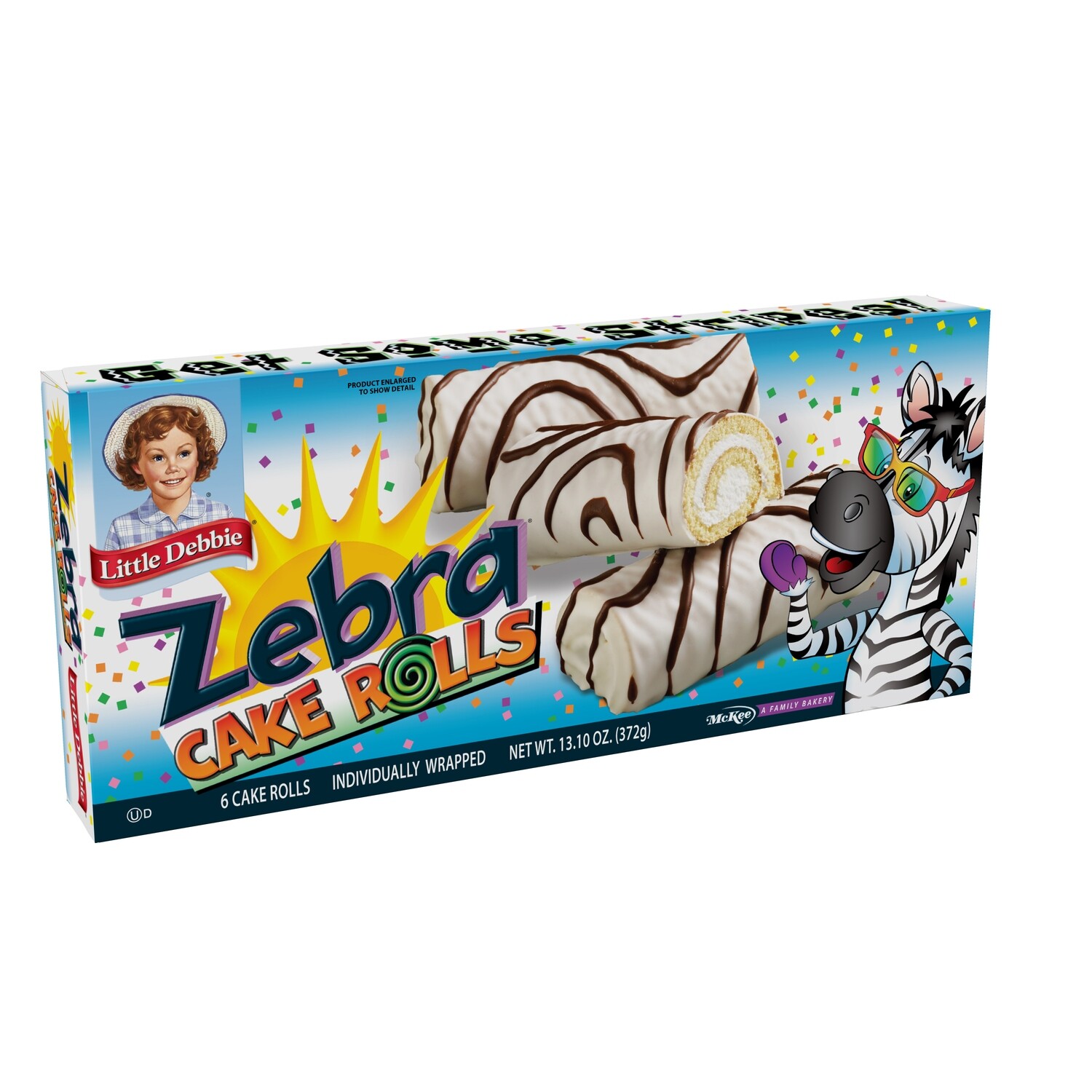 Little Debbies -    Zebra Cakes Rolls 6ct