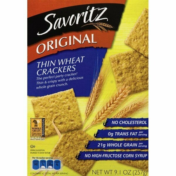 Savoritz Crackers     Thin Wheat