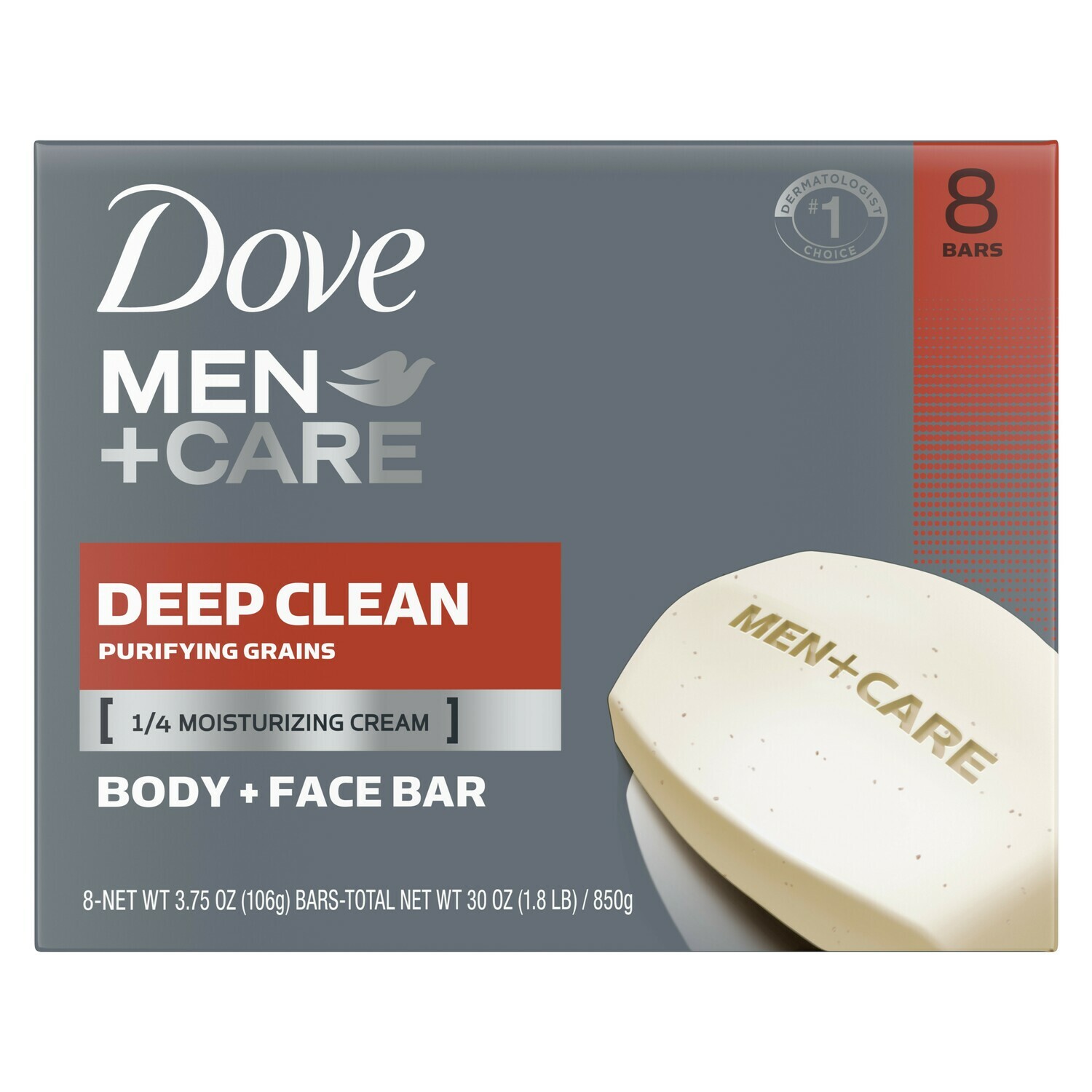 Dove Men + Care Deep Clean 3.75oz 8ct