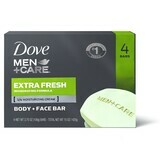 Dove Men + Care Extra Fresh Soap 3.75oz 4ct