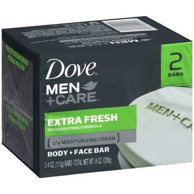 Dove Men + Care Extra Fresh 3.75oz 2ct