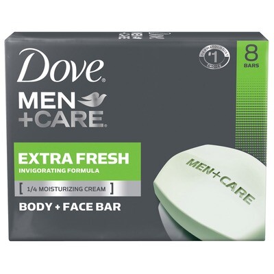Dove Men + Care Extra Fresh 3.75oz 8ct