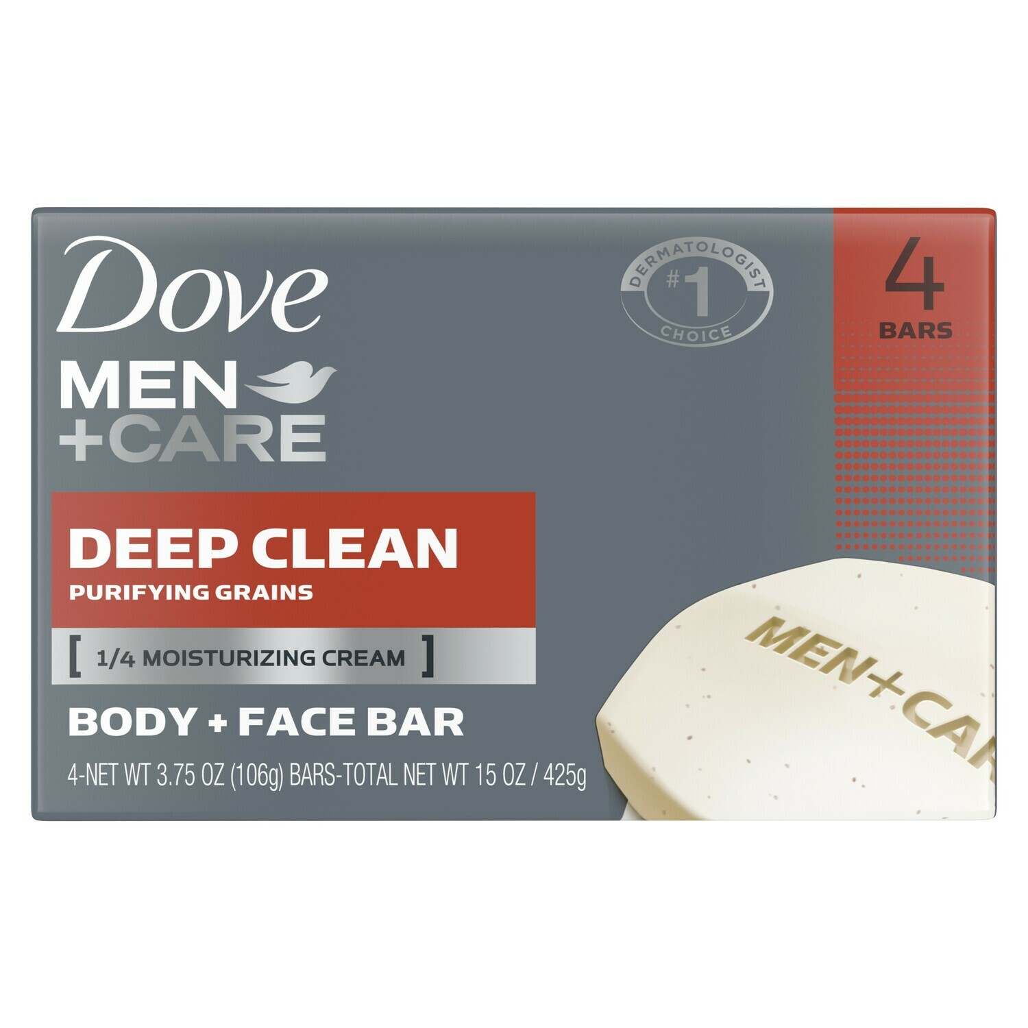 Dove Men + Care Deep Clean 3.75oz 4ct