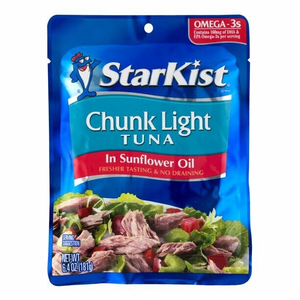 Starkist Chunk Light Tuna     In Sunflower Oil (large)