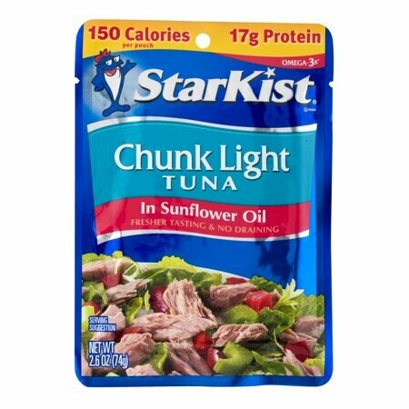 Starkist Chunk Light Tuna     In Sunflower Oil (small)