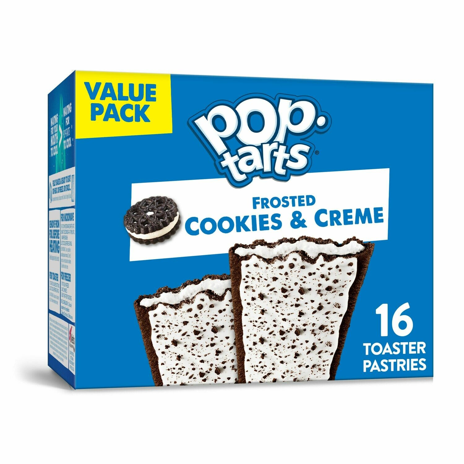 Pop Tarts 16ct Value Pack Frosted Cookies & Creme