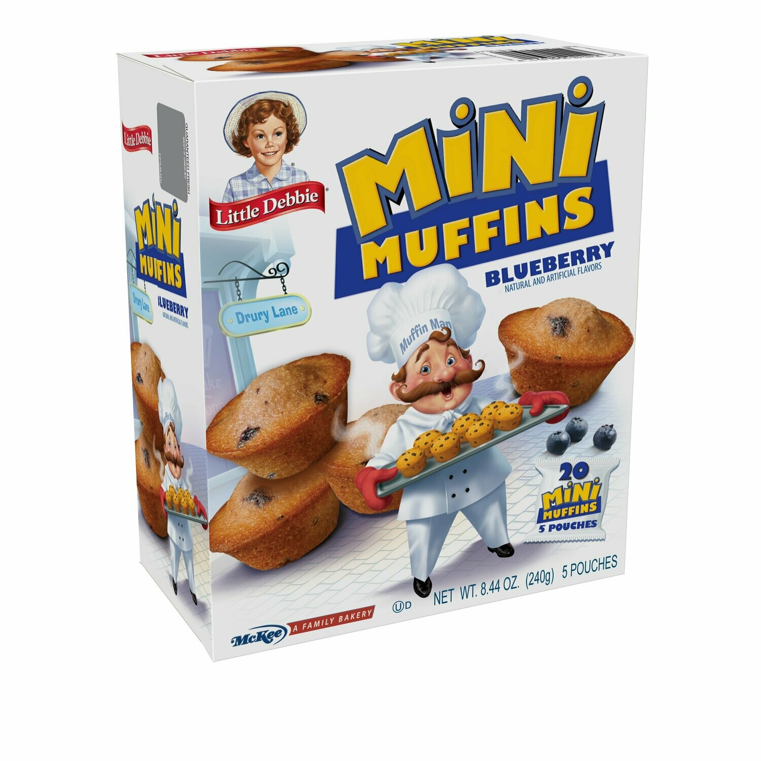 Little Debbies -    Mini Muffins, Blueberry 20ct