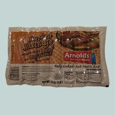 Arnold's Sausages - Beef Bacon (no pork)