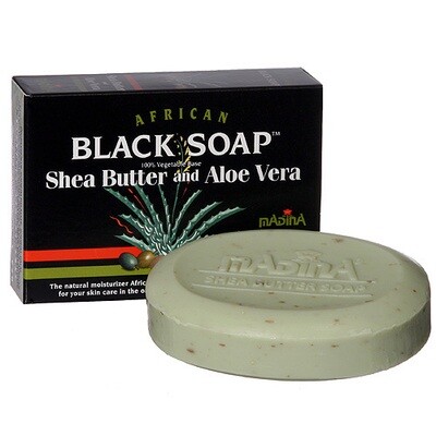 Madina Black African Shea Butter Soap 3.5oz