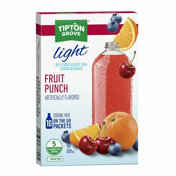 Tipton Grove 10ct - (add to 16.9oz water)     Fruit Punch