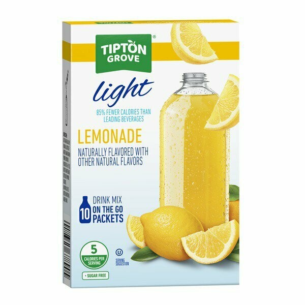 Tipton Grove 10ct - (add to 16.9oz water)     Lemonade