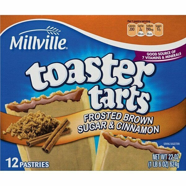 Toaster Pastries 12ct     Frosted Brown Sugar & Cinnamon