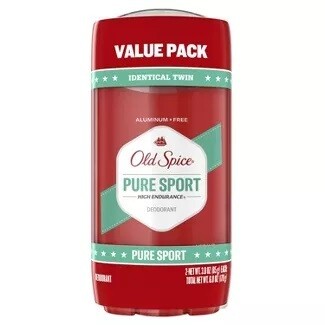 Old Spice Pure Sport deodorant 3oz 2ct
