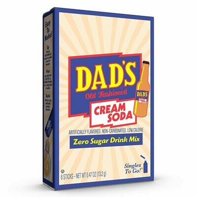 Dad's Cream Soda (add to 16.9oz water) 6ct