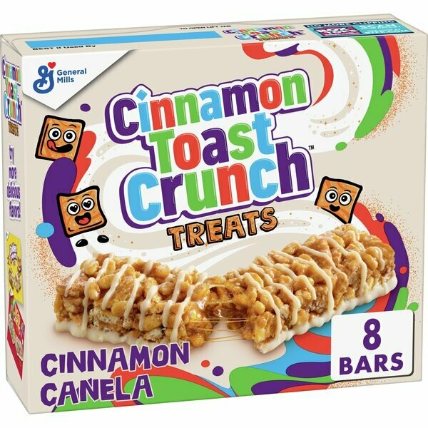 Soft Baked Bars - Cinnamon Toast  Crunch 8ct
