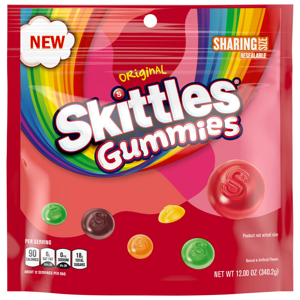 Share Pack    Skittles Gummies