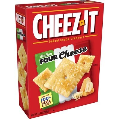 Cheez It Boxes Four Cheese