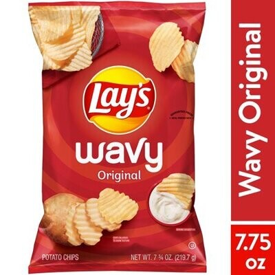 Lays Potato Chips     Wavy Original