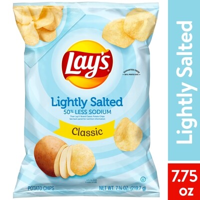 Lays Potato Chips     Lightly Salted