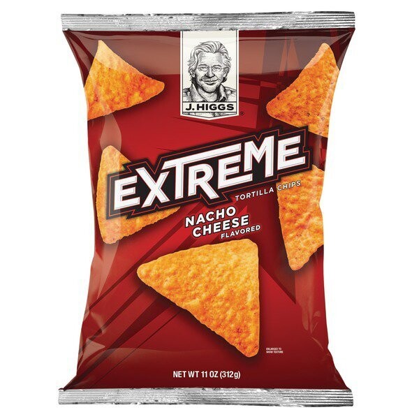 J. Higgs Extreme Nacho Cheese Tortilla Chips