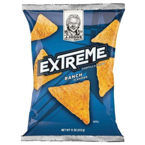 J. Higgs Extreme Ranch Tortilla Chips