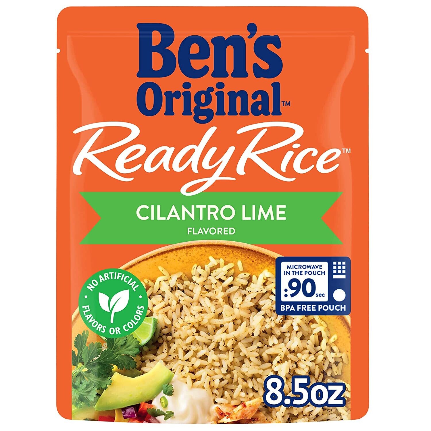 Ben's Original Ready Rice Microwave Pouches     Cilantro Lime