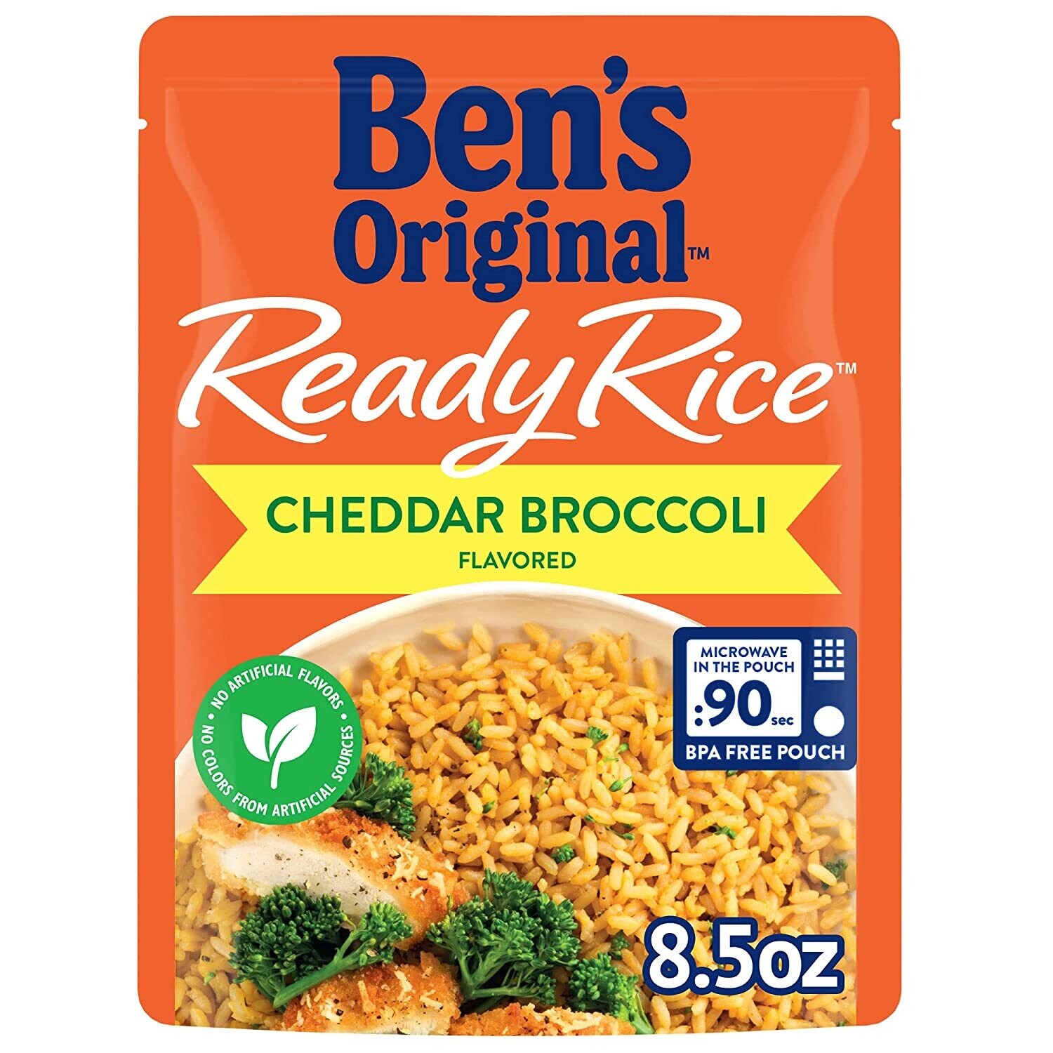 Ben's Original Ready Rice Microwave Pouches     Cheddar Broccoli