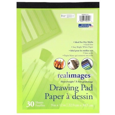 Drawing Pad 9" x 12" 30ct